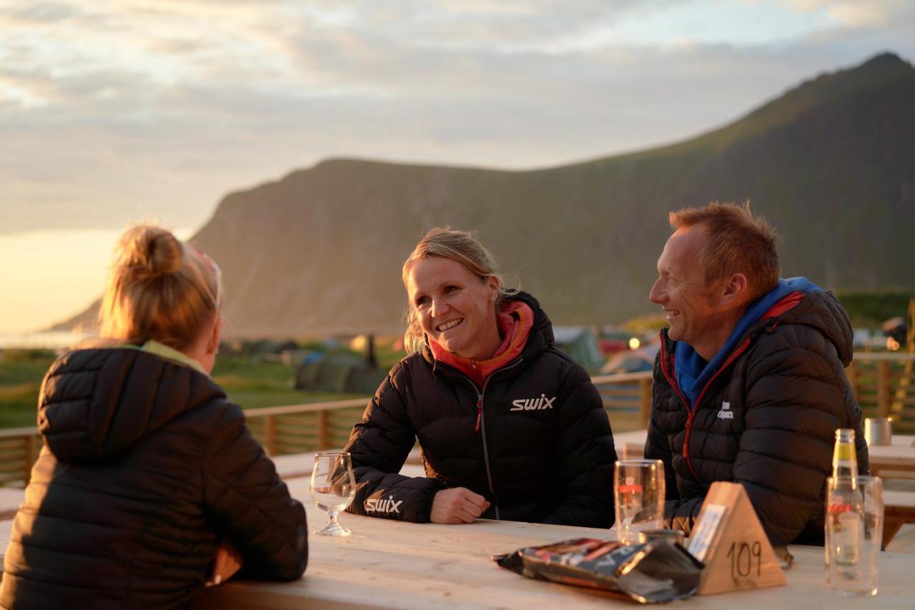 מלון ראמברג Lofoten Beach Camp מראה חיצוני תמונה