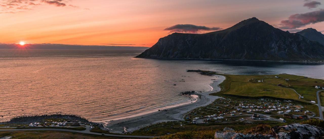 מלון ראמברג Lofoten Beach Camp מראה חיצוני תמונה